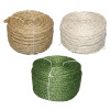Шпагат для кошек Sisal, веревка для кошек, аксессуары для когтей, гамак для украшения дома и садоводства, 6 мм x 20 м