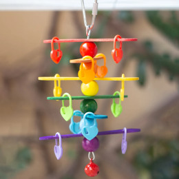 Интерактивная игрушка-попугай Keep Your Bird Happy&Healthy Encourages Play&Exercise
