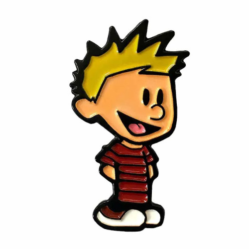Эмалированная булавка Calvin