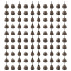 Портативная коробка для удобрений, пластиковый инструмент для растений, 100 шт., корзина для бонсай, чехол для цветов, орхидей, органический, удобный для улицы