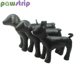Pawstrip 1 шт. кожаный манекен для собак стоящее положение модели собак PetShop дисплей для одежды ошейник для домашних животных игрушки для собак