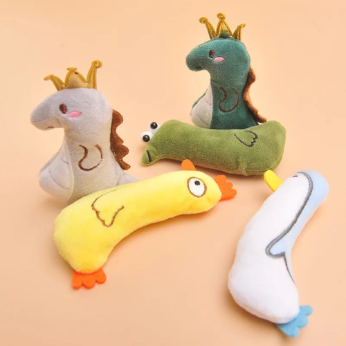 Игрушки для укусов домашних животных, игрушки для домашних животных, плюшевые игрушки для собак, товары для домашних животных, устойчивые к котам, жевательные мультяшные партнерские интерактивные забавные игрушки для милых
