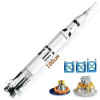 Конструктор Apollo Saturn V 92176, космические ракетные идеи, развивающие игрушки для детей, подарки на день рождения и Рождество