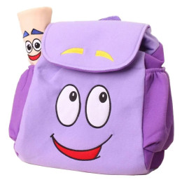 1 шт., рюкзак Dora Explorer, спасательная сумка с картой, игрушки для детского сада, фиолетовый для рождественского подарка