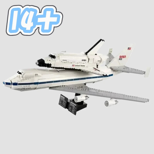 Новая космическая серия 10360, модель самолета-носителя, строительные блоки, самолет, архитектура, кирпичная игрушка, подарок на день рождения, Рождество