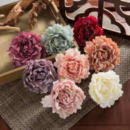 Искусственные цветы, 10 шт., рождественские украшения для дома, свадьбы, скрапбукинга