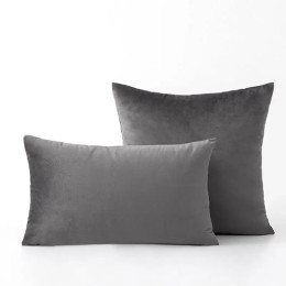 Мягкий бархатный чехол Inyahome, розовый, серый, бежевый, зеленый, наволочка для спальни, дивана, украшение, наволочка 30x50 см/45x45 см, подушки