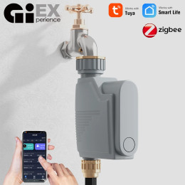 Умная Система полива ZIGBEE, Wi-Fi таймер для сада, система капельного орошения с контроллером, работает с Alexa Google Home
