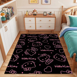 Kawaii Sanrio Hello Kitty ковер с принтом для спальни, домашний декор, детский коврик для ползания, коврик для гостиной, диван, напольный коврик