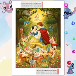 Алмазная мозаика из мультфильма «Микки Маус»