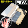 Thickness 0.12mm Clear PEVA Rainproof Cloth Patio Pergola See Through Tarp Curtain Home Window Keep Warm Film Outdoor Tarpaulin