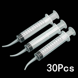 30 шт. локтевые шприцы для кормления птиц, медицинская кормушка, 12 мл, пластиковый шприц, безыгольный шприц, оптовая продажа, кормление голубя