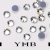 YHB Высокое качество белый шелк Mocca Flatback исправление стразы для обуви сумки ткань украшения одежды DiY ювелирные аксессуары