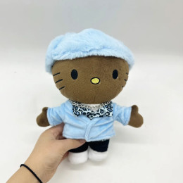 Игрушка плюшевая Hello Kitty как Тайлер, мультяшная плюшевая кукла, плюшевые игрушки, милый Анимационный Подарок для мальчиков и девочек на день рождения и Рождество