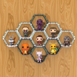 Подставка для выставки товаров из 9 предметов, подходит для фигурок Funko POP, для коллекционных дисплеев и украшений, без ударов, светящаяся в ночное время