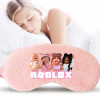 Roblox Маска для сна с повязкой на глаза Мягкие плюшевые маски для глаз Плюшевая маска для глаз Повязка на глаз для сна Здоровье Покрытие для глаз Рождественский подарок