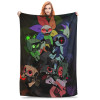 Флисовое одеяло Dandy's World, новинка, пледы для дома, покрывало 125*100 см