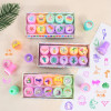 10 шт., мультяшный единорог, Русалка, самочернильные штампы, детские сувениры на день рождения, подарочные игрушки, Гавайский фламинго, товары для украшения вечеринки