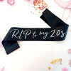 Пояс для похорон RIP to My 20s для молодежи на 30-й день рождения, девушка королева грязный тридцать и сказочное украшение для вечеринки, подарок, фотореквизит
