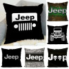 Наволочка на тему автомобиля Jeep, индивидуальная трендовая автомобильная подушка, креативная брендовая декоративная подушка для дивана