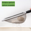 Лопата для кошачьего туалета из нержавеющей стали с маленькими отверстиями, минеральный песок из бентонита, рутин, лопатка для курицы с несколькими отверстиями, товары для домашних животных