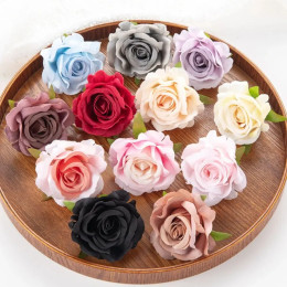 Искусственный цветок, шелковая роза, горячая распродажа, домашний фестиваль, вечеринка, открытый сад, подарок «сделай сам», коробка конфет, скрапбукинг, свадьба, Рождественский венок