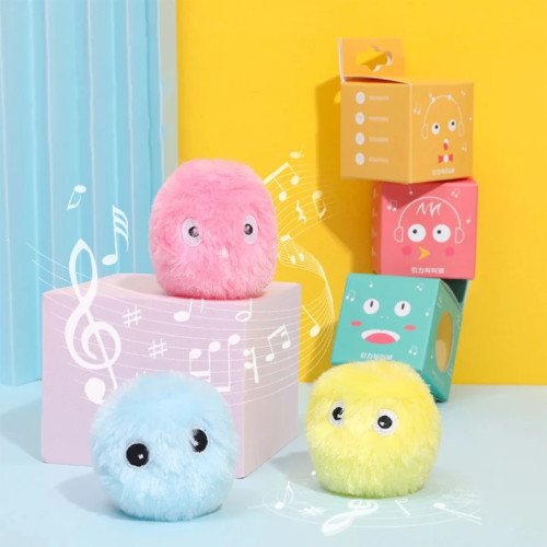 Игрушки для кошек, умный интерактивный мяч, кошачья мята, обучающая игрушка для кошек, играющий мяч для кошек, котят, писклявая игрушка для домашних животных, товары