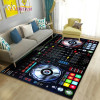 3D DJ музыкальный экран, ковер с клавиатурой, коврик для гостиной, спальни, дивана, Придверный коврик, детский игровой нескользящий напольный коврик, украшение в подарок