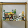MOC 6167 шт., креативные значки эксперта, фильм «Властелин колец», модель замка Rivendell, строительные блоки, кирпич, 10316, игрушки с видом на улицу