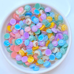 50 шт. новые милые мини бусины 8 мм орнамент из смолы с плоской задней стороной для ногтей ювелирные изделия Аксессуары для волос