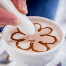 Электрическая ручка Latte Art для кофейного торта, ручка для специй, креативная ручка для украшения торта, ручка для резьбы по кофе, инструменты для выпечки кондитерских изделий