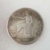 1 шт. реплика ремесел американский S сидит на цветке зарубежные памятные монеты античное серебро доллары