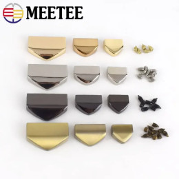 Meetee 5/10 шт. 12/16/18/25 мм металлический зажим для застежки-молнии