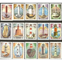 15 шт./компл. Новый Почтовый штамп СССР 1982 маяк, штампы СССР MNH