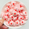 10 шт. новые смоляные мультяшные животные розовые персиковые сердечки поросенок с плоской задней частью фигурка для скрапбукинга DIY бант Декор аксессуары ремесла A73