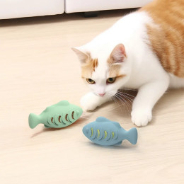 Новые игрушки для кошек с кошачьей мятой, прочные жевательные игрушки для ухода за зубами, интерактивная тизерная палочка для самостоятельной игры для котят