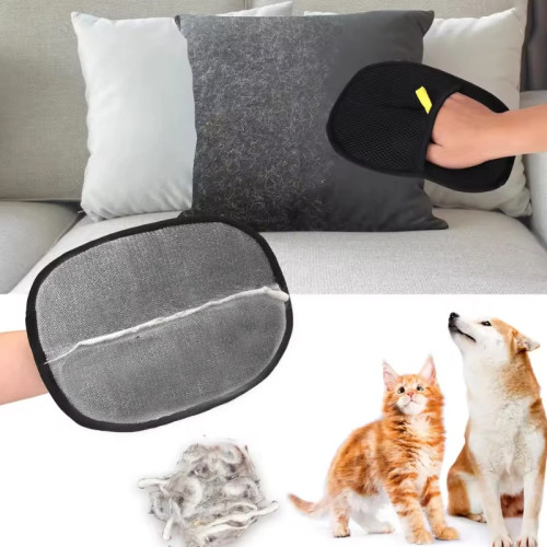 1/2 шт., перчатки для ухода за домашними животными, статическая щетка для удаления пыли, щетка для удаления шерсти домашних животных, щетка для удаления шерсти собаки и кошки из дивана, ковровой одежды