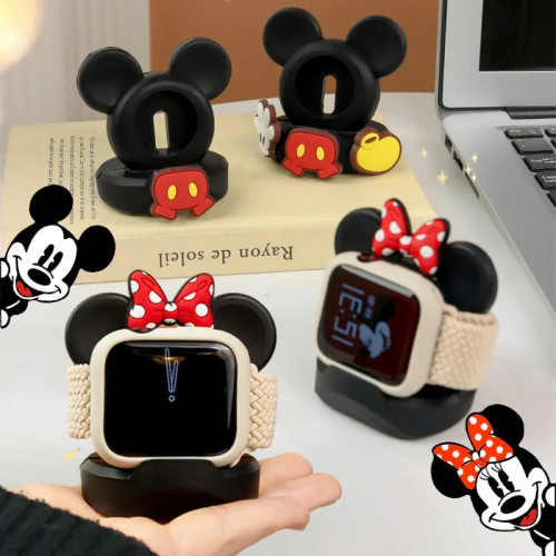 Силиконовая подставка для зарядного устройства для Apple Watch 7 6 5 4 IWatch 3 2 1