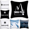 Наволочки с героями мультфильмов, уличный S-Snows, пик, логотип, диван, декоративный домашний двусторонний принт, короткий плюшевый милый чехол для подушки