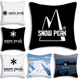 Наволочки с героями мультфильмов, уличный S-Snows, пик, логотип, диван, декоративный домашний двусторонний принт, короткий плюшевый милый чехол для подушки