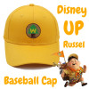 Бейсбольные кепки Disney Movie UP Russel Snapback, регулируемая спортивная кепка в стиле хип-хоп, модная однотонная вышивка для мужчин и женщин