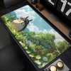 Аниме Kawaii Настольный коврик Коврик для мыши Офисный HD Print T-Totoros Большой настольный коврик Нескользящие подушечки для клавиатуры Шкаф для ПК Милый ковер Коврик для мыши