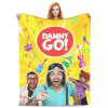 Одеяло Danny Go 2, микрофлисовое одеяло, четыре размеры, удобное с героями мультфильмов для спальни, хороший подарок
