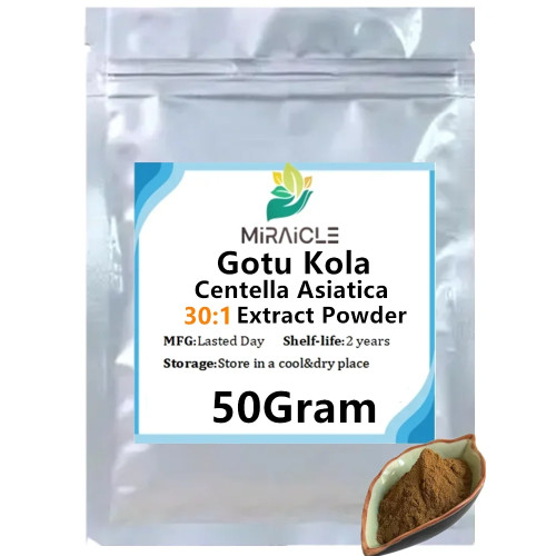 50-1000г Кожа Реконструкция Gotu Kola Centella Asiatica Ext30:1 Порошок, антивозрастной, отбеливающий, восстанавливающий шрам