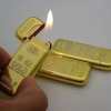 Роскошная компактная газовая зажигалка, надутые бутановые слитки, масляные зажигалки, шлифовальный круг, золотой кирпич, металлические аксессуары для сигарет