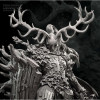 Фигурка солдата из смолы Forest Lord 38 мм, собранная модель, собирается и раскрашивается самостоятельно