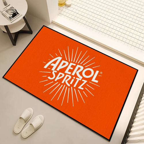 Брендовый маленький модный ковер, противоскользящий A-Aperol, кухня, спальня, ручная работа, S-Spritz, тафтинговый ковер, украшение для входа в гостиную