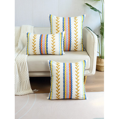 1 шт., наволочка с вышивкой в богемном стиле, декоративная подушка для кровати, дивана, дивана, Стильный автомобильный Декор для дома