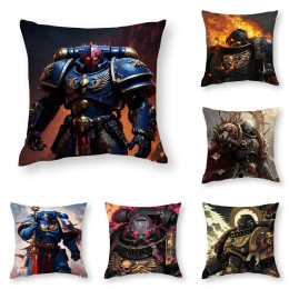 Чехол для подушки Game W-Warhammer-S 40k, 3D принт, полиэфирное волокно, 40*40 см, чехол для домашнего дивана, украшение, подарок на фестиваль