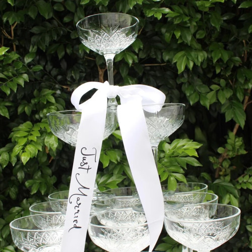 5 шт., белая лента с бантом для свадьбы, башня цвета шампанского, бант, таблички, бирка для свадебных напитков, товары для девичника, подарок подружке невесты